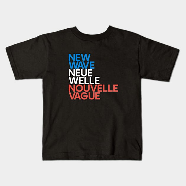 New Wave Kids T-Shirt by Running Dog